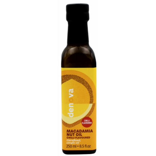 Denova Macadamia Oil Chilli Infused - 250 ml