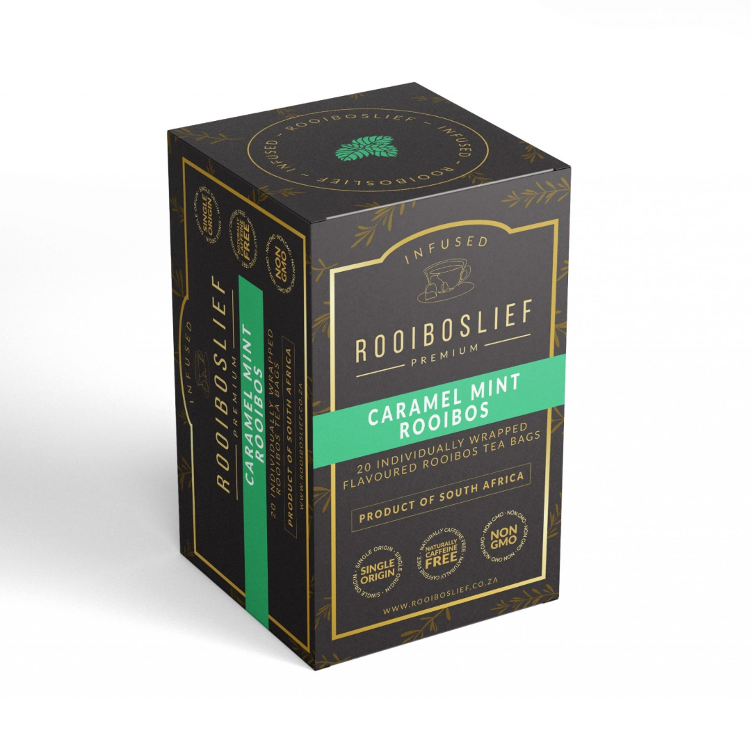 Rooiboslief Premium Infused Rooibos - Caramel Mint