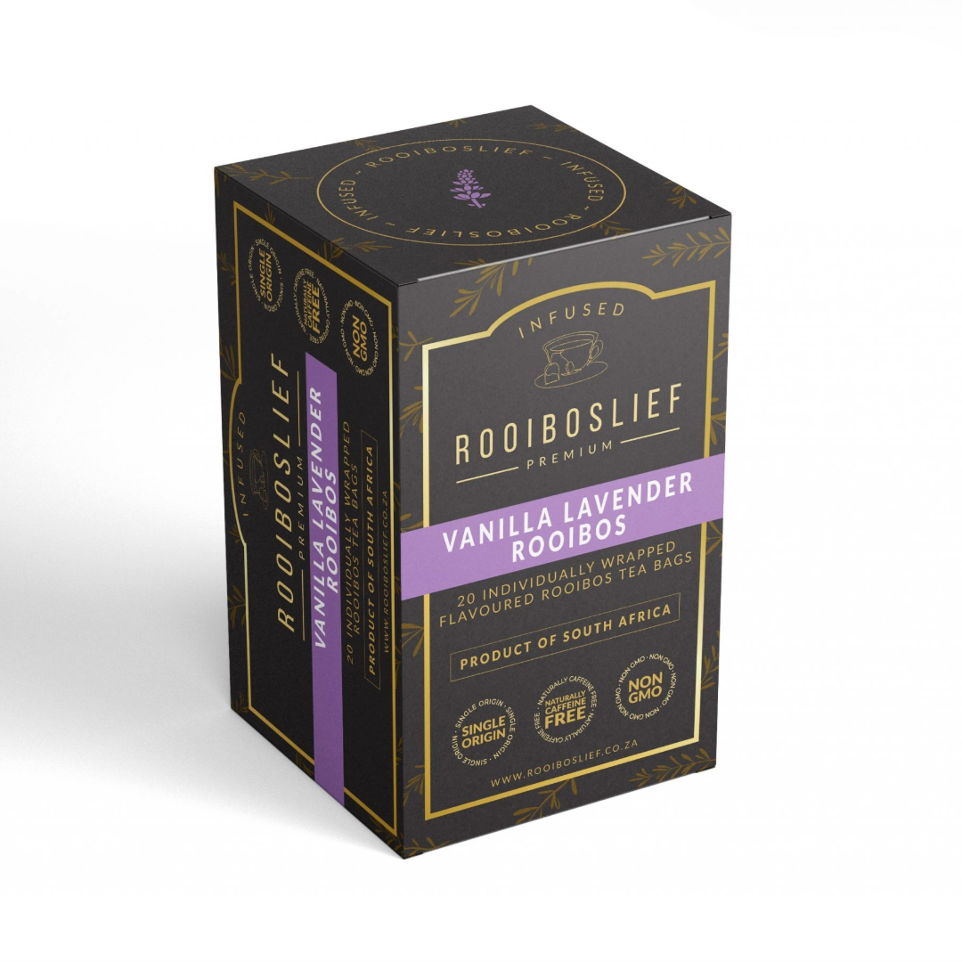 Rooiboslief Premium Infused Rooibos - Vanilla Lavender