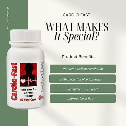DNA Biopharm Cardio-Fast - 60 Capsules