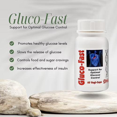 DNA Biopharm Gluco-Fast - 60 Capsules