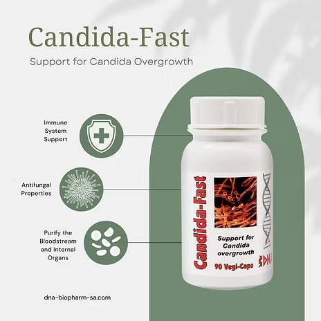 DNA Biopharm Candida-Fast - 90 Capsules
