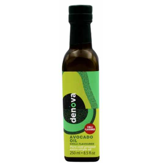 Denova Avocado Oil Chilli Infused - 250 ml