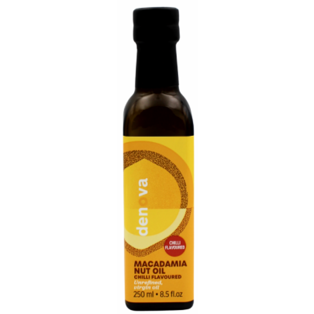 Denova Macadamia Oil Chilli Infused - 250 ml