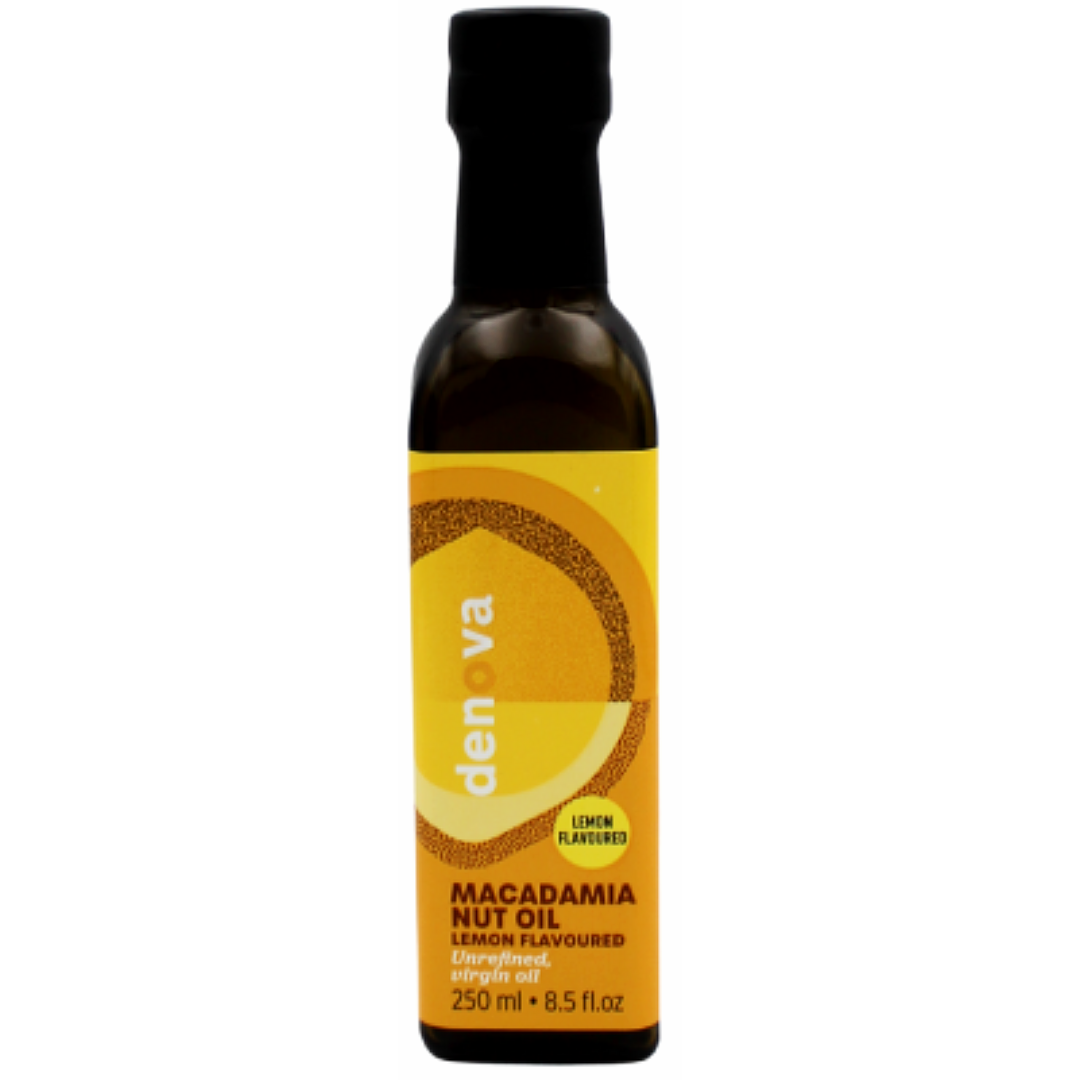 Denova Macadamia Oil Lemon Infused - 250ml