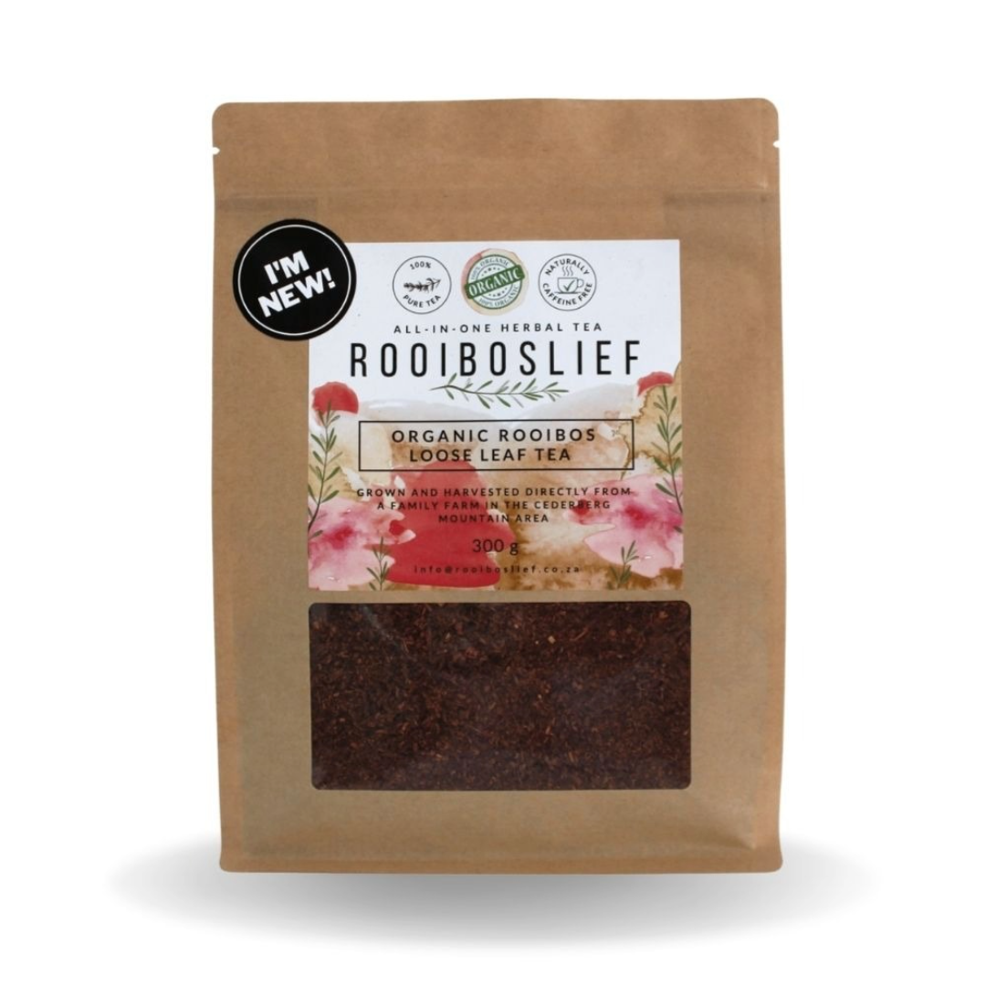 Rooiboslief 100% Organic Loose Leaf Rooibos Tea