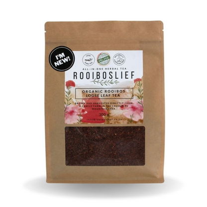 Rooiboslief 100% Organic Loose Leaf Rooibos Tea