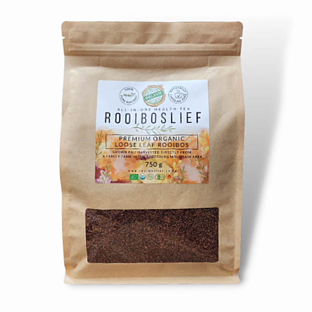 Rooiboslief 100% Organic Loose Leaf Rooibos Tea