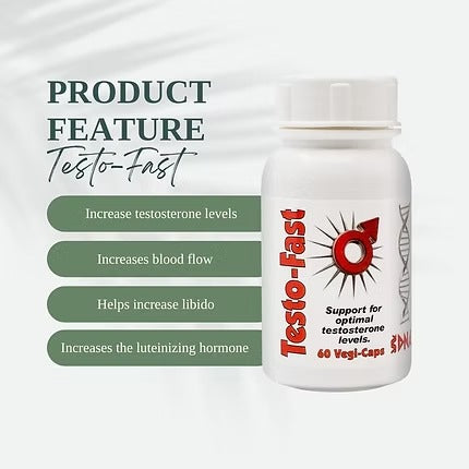 DNA Biopharm Testo-Fast - 60 Capsules