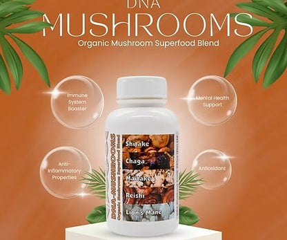 DNA Biopharm DNA-Mushrooms - 60 Capsules