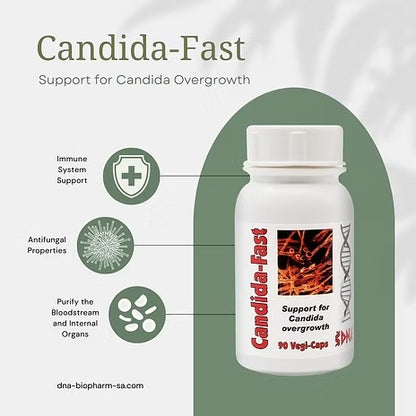 DNA Biopharm Candida-Fast - 90 Capsules