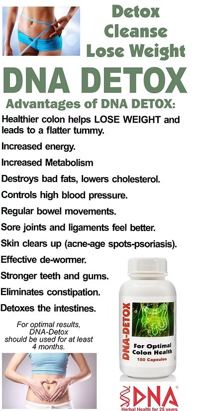 DNA Biopharm DNA-Detox - 150 Capsules