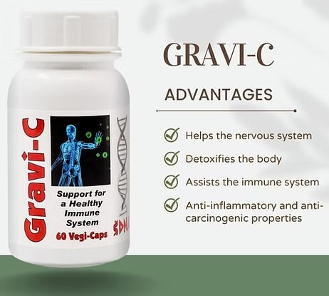 DNA Biopharm Gravi-C - 60 Capsules